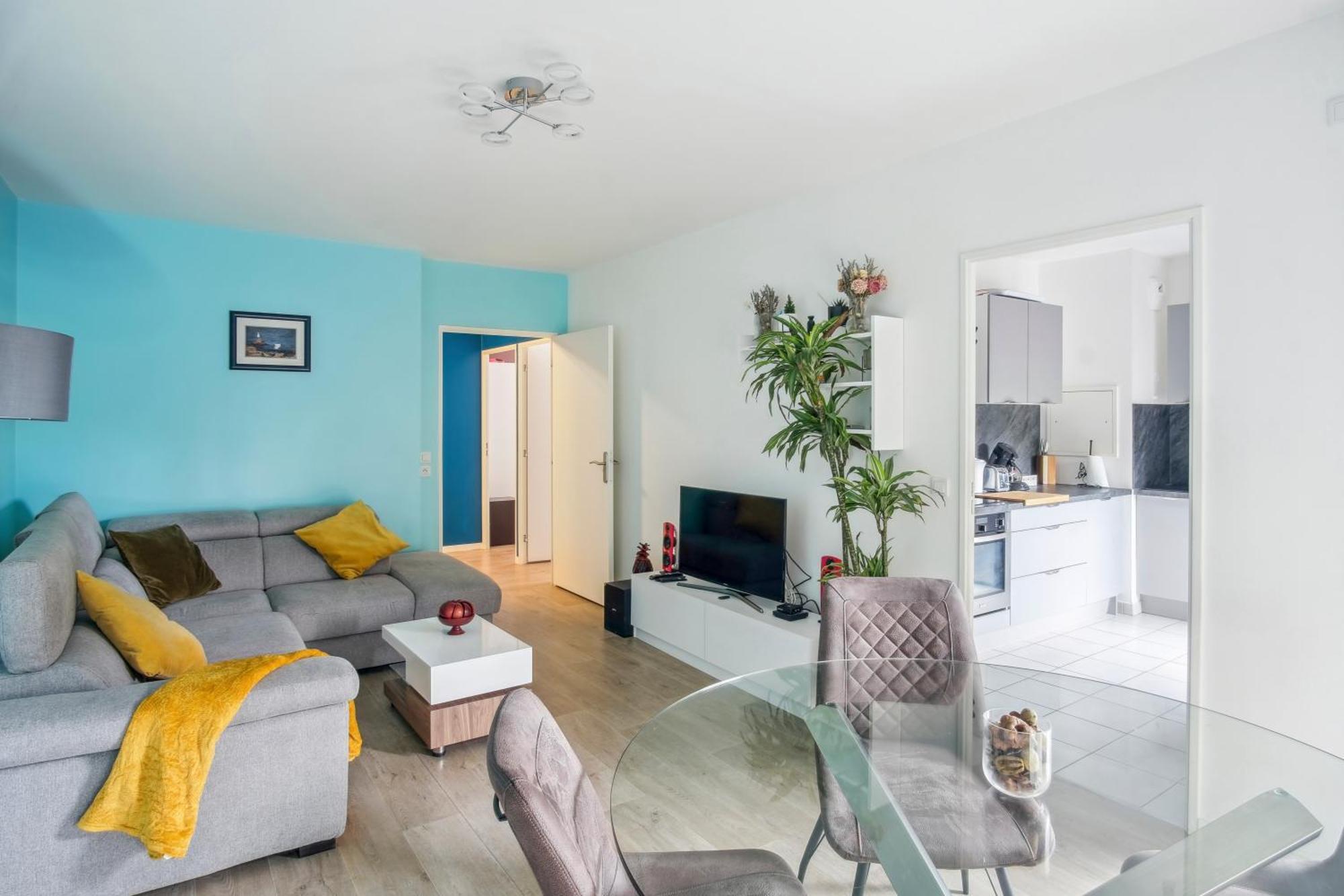 Chic Apart Disneyland With Terrace Apartment Bussy-Saint-Georges Bagian luar foto